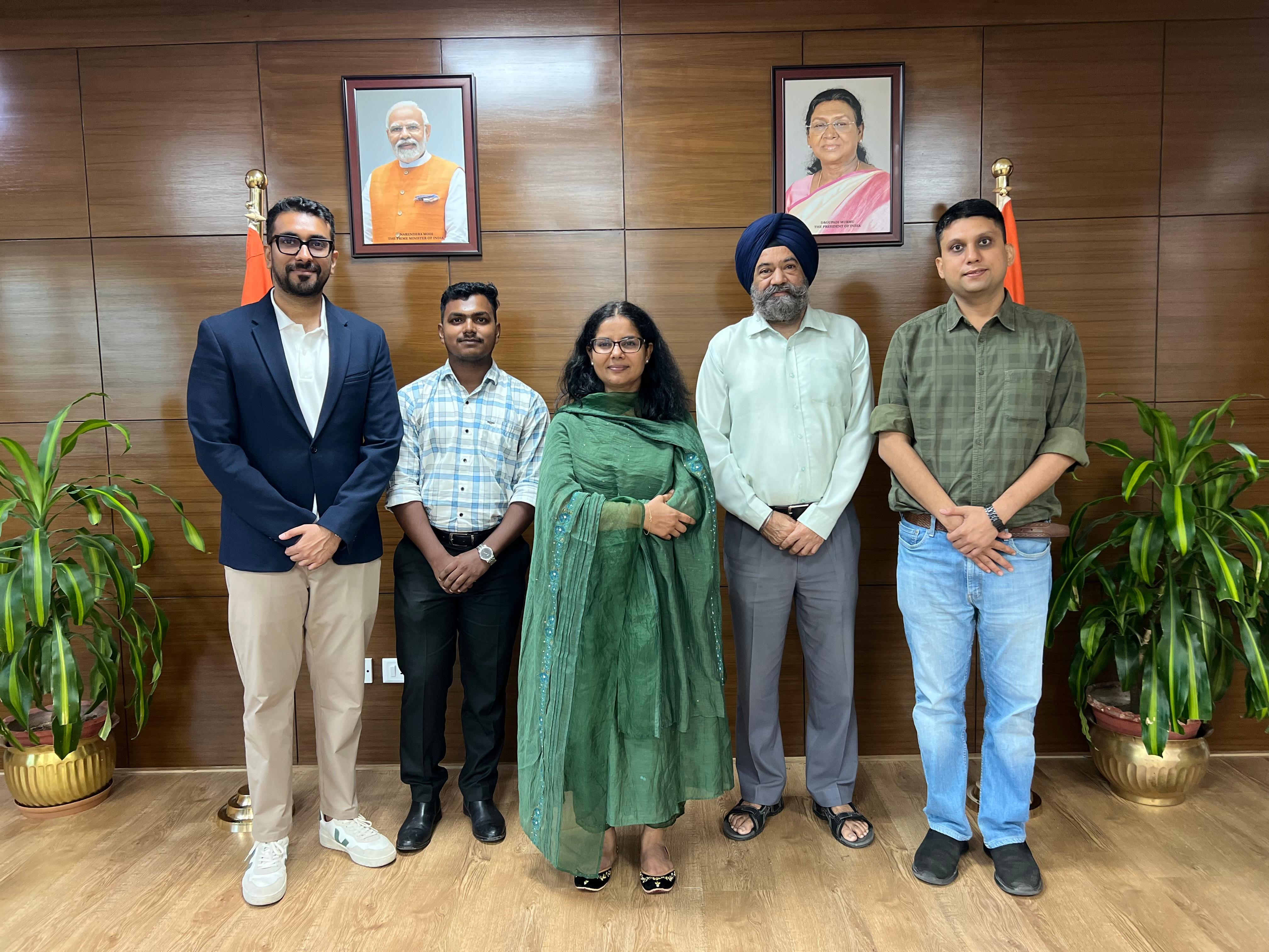 Interaction Session with the Founders of Zipp.ai at CSIR-IMTECH